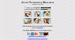 Desktop Screenshot of anrvitamins.com